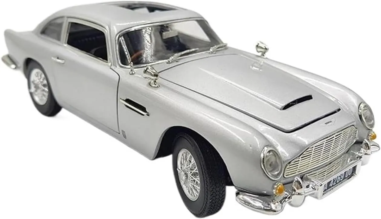 1 18 for Aston Martin DB5 007 Alloy Diecast Car Model Simulation Collection Display Figure Souvenirs Motor Vehicles Toys