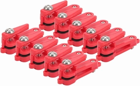 10PCS Heavy Tension Snap Release Clips Lightweight Portable Padded for Offshore Fishing Kites Planers and Outriggers-Planer Board
