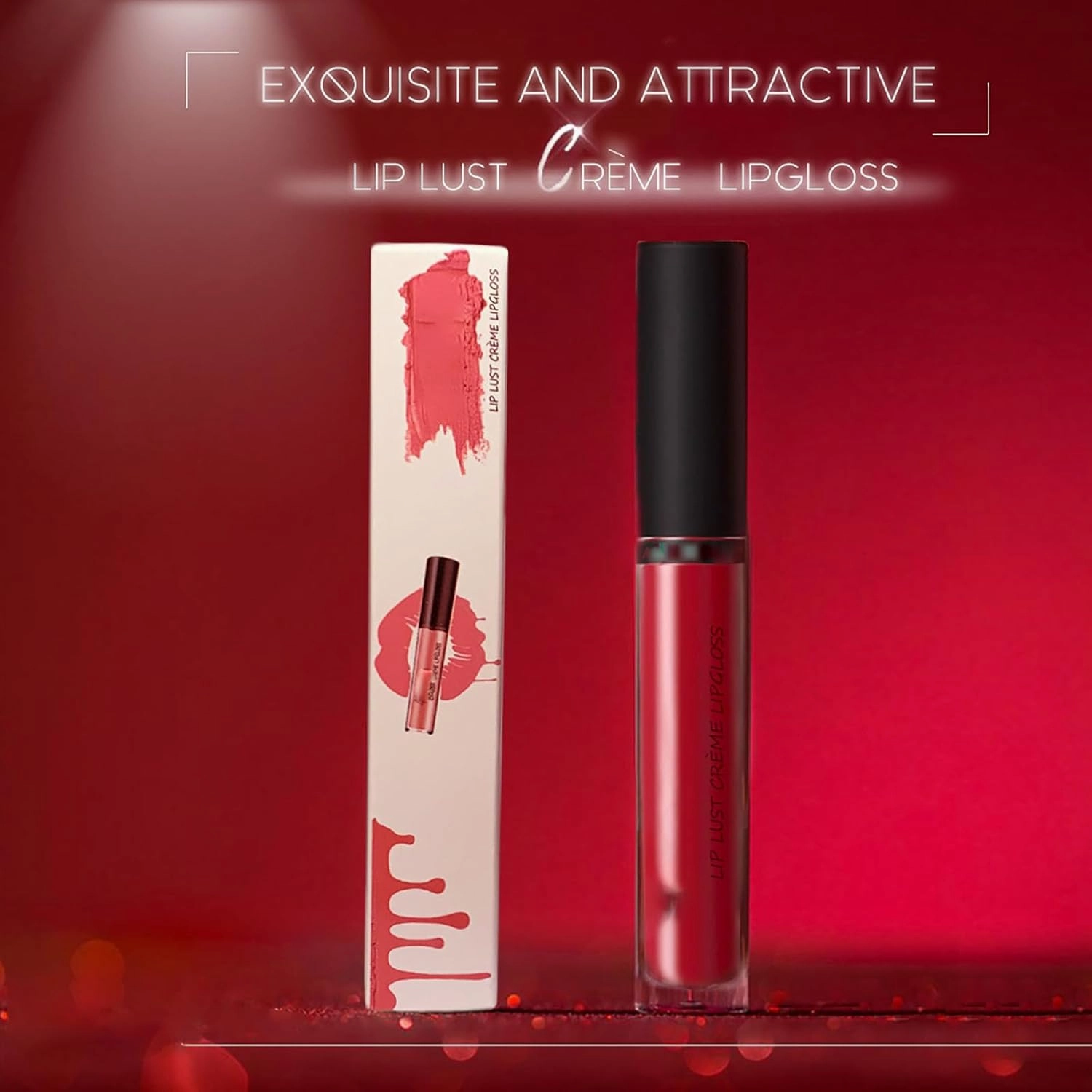 12 Colors Cream Texture Lipstick Waterproof, 12 Color Cream Lip Gloss, Portrayi 12 Colors Cream Texture Lipstick, Non Stick Cup Lipstick, Long-Lasting Moisturizing Lip Lipstick (11, 4ml)