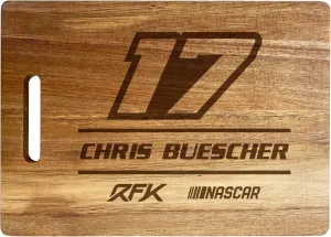 #17 Chris Buescher NASCAR Officially Licensed Engraved Wooden Cutting Board