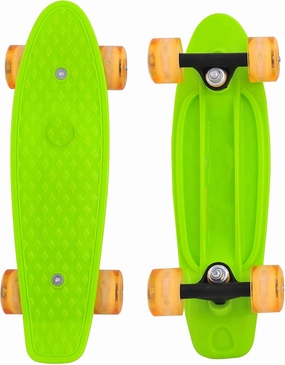 17inchX5inch Completed Skateboard Mini Cruiser Board with High Bounce PU Wheel