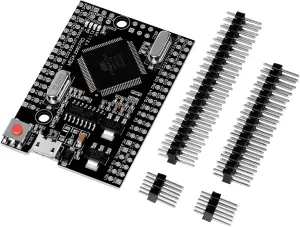 1Pcs MEGA 2560 PRO Embed Development Board CH340G/ATMEGA2560-16AU Mega Module with Male Pinheader、Micro Interface