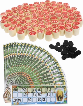 1set Russian Lotto Game Set Bingo Board Game Barrels and Cards for Adults for Gatherings and Events
