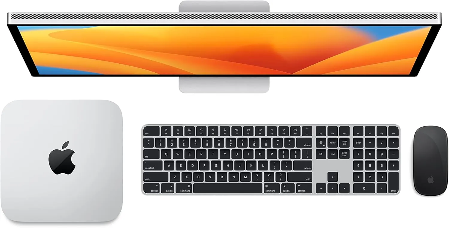 2023 Apple Mac with Apple M2 Chip with 8-core CPU (8GB RAM, 512GB SSD Storage) (QWERTY English) Silver (Renewed)