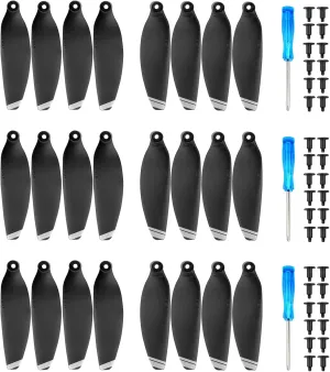 24Pcs Mavic Mini Propellers Accessories Compatible with DJI Mavic Mini Drone Replacement Low-Noise and Quick-Release Blades Props