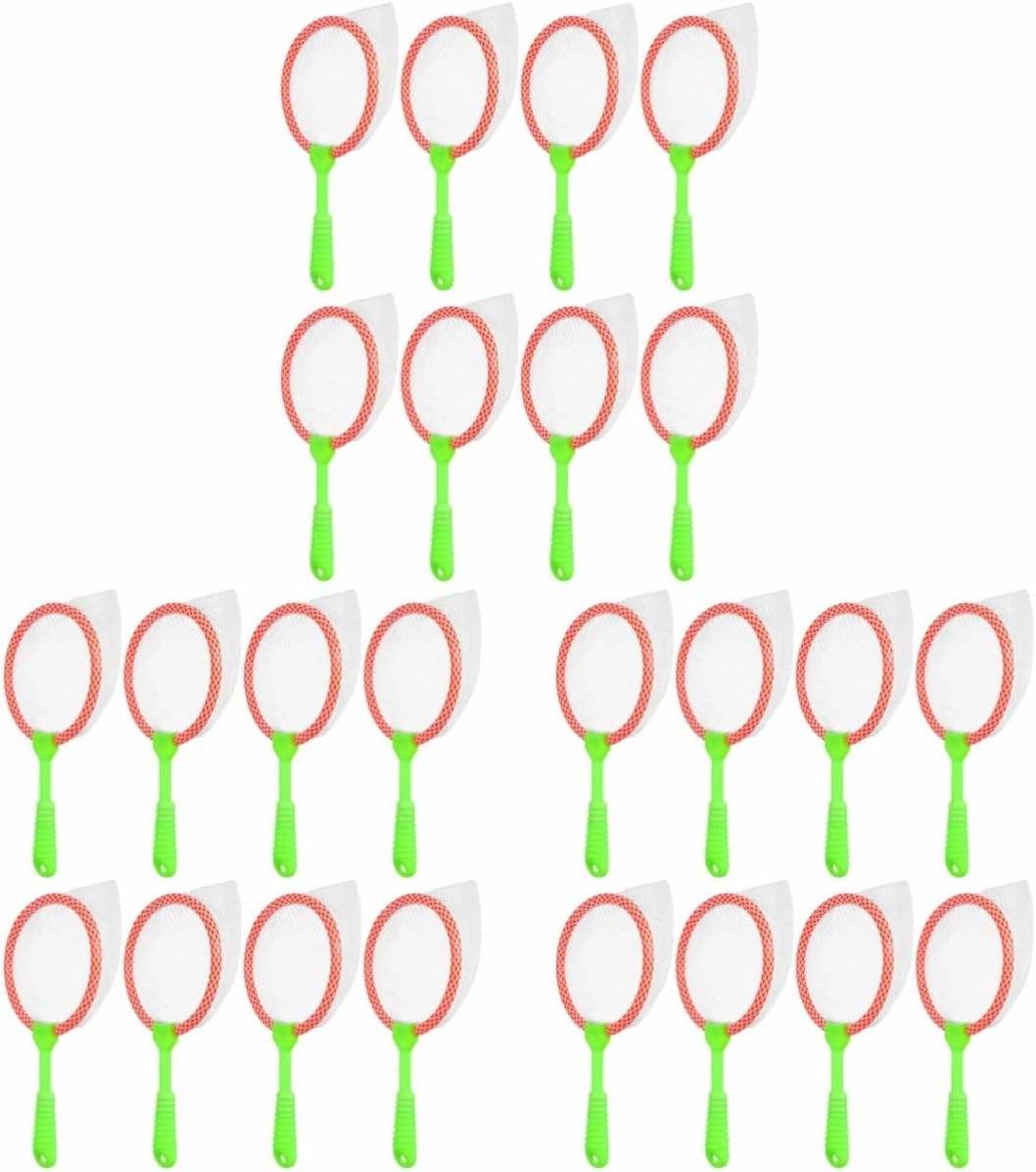 24pcs Portable Boy Girl Fishing Nets Lightweight Catchers for Outdoor Fun Design for Boys and Girls for Fishing and Butterfly Catching Adventures