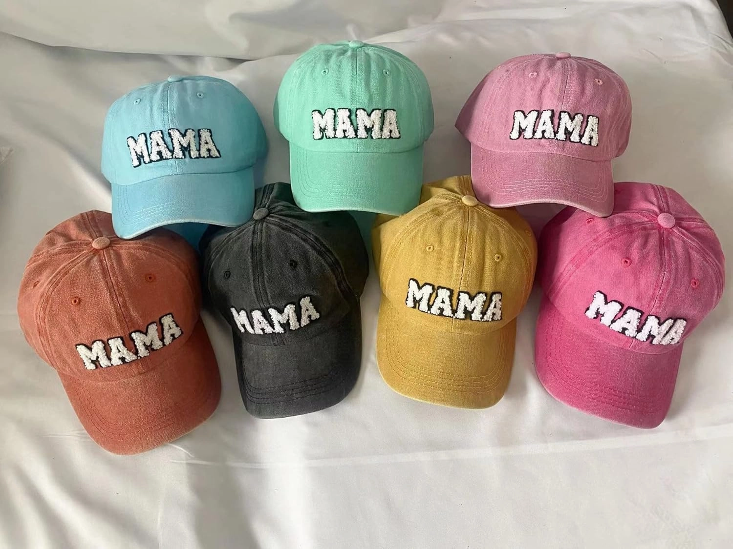 2PCS Family Hat Set - Mama & Mini Retro Baseball Cap - Snap Cap - Mother's Day