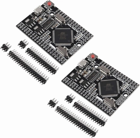 2pcs for MEGA 2560 PRO Embed CH340G/ATMEGA2560-16AU Chip with Male Pinheaders Compatible for Arduino Mega2560 Module