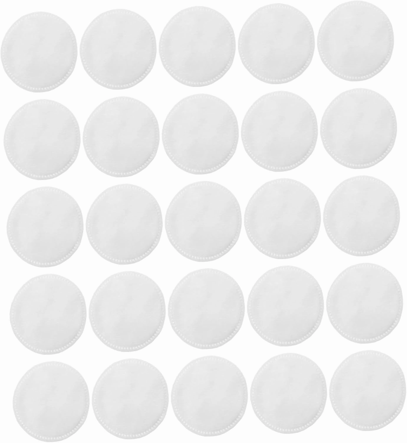 2sets Makeup Pads Reusable Round Pads Deep Cleaning Tool Soft Cotton for Eye and Facial Makeup 100 Count 200pcs*2