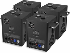 4PCS Cold Spark Machine 700W Sparkler Fountain with Remote & DMX512 3CH Control, 6–19ft Height Adjustable, Safe & Reusablefor Wedding Party Event Church DJ Show Performance（Not Include Material）