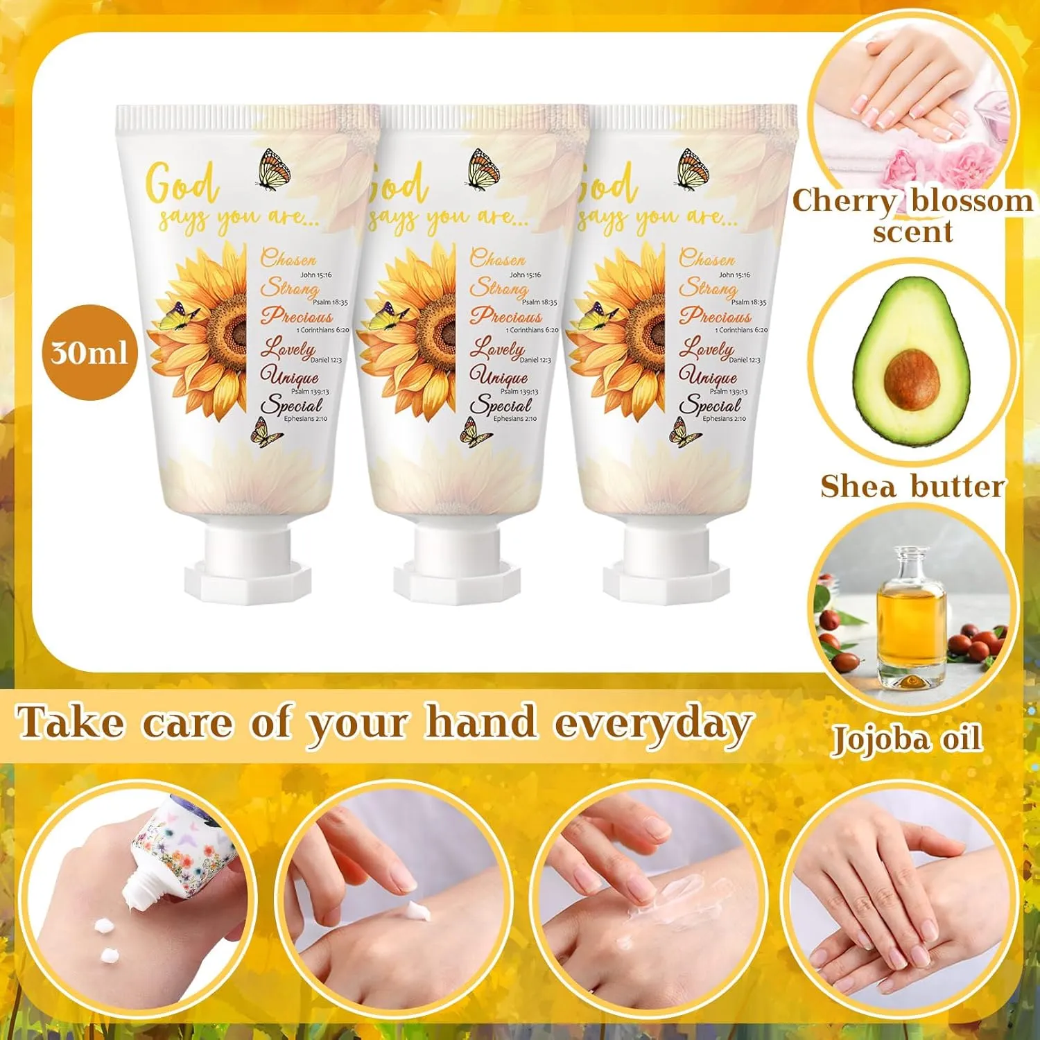 50 Pack Christian Hand Lotion Bulk Gifts for Women Mother Day Bible Mini Travel Hand Lotion Bulk for Stocking Stuffers Gifts Women Church Appreciation Teachers Coworkers(Rustic)
