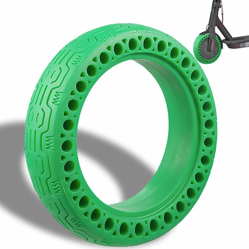50/75-6.1 Scooter Tire Tubeless: 8.5x2 Inch 8 1/2'' Solid Tires for Swagtron Swagger 5 iScooter i9s Jetson Knight Hover 1 Electric Scooter 8.5 In Front Rear Replacement Wheels 1 Pcs
