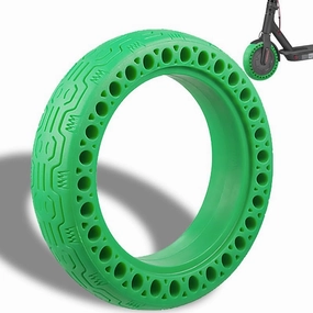 50/75-6.1 Scooter Tire Tubeless: 8.5x2 Inch 8 1/2'' Solid Tires for Swagtron Swagger 5 iScooter i9s Jetson Knight Hover 1 Electric Scooter 8.5 In Front Rear Replacement Wheels 1 Pcs