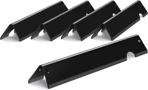 66795 GS4 Flavorizer Bars for Weber Genesis II Grill Parts, 17” Flavor Bars for Weber GS4 Genesis II 300 E-310 E-315 E-335 LX-340 Replacement Parts, Full 16GA Upgraded Porcelain-enameled Steel, 5 Pack