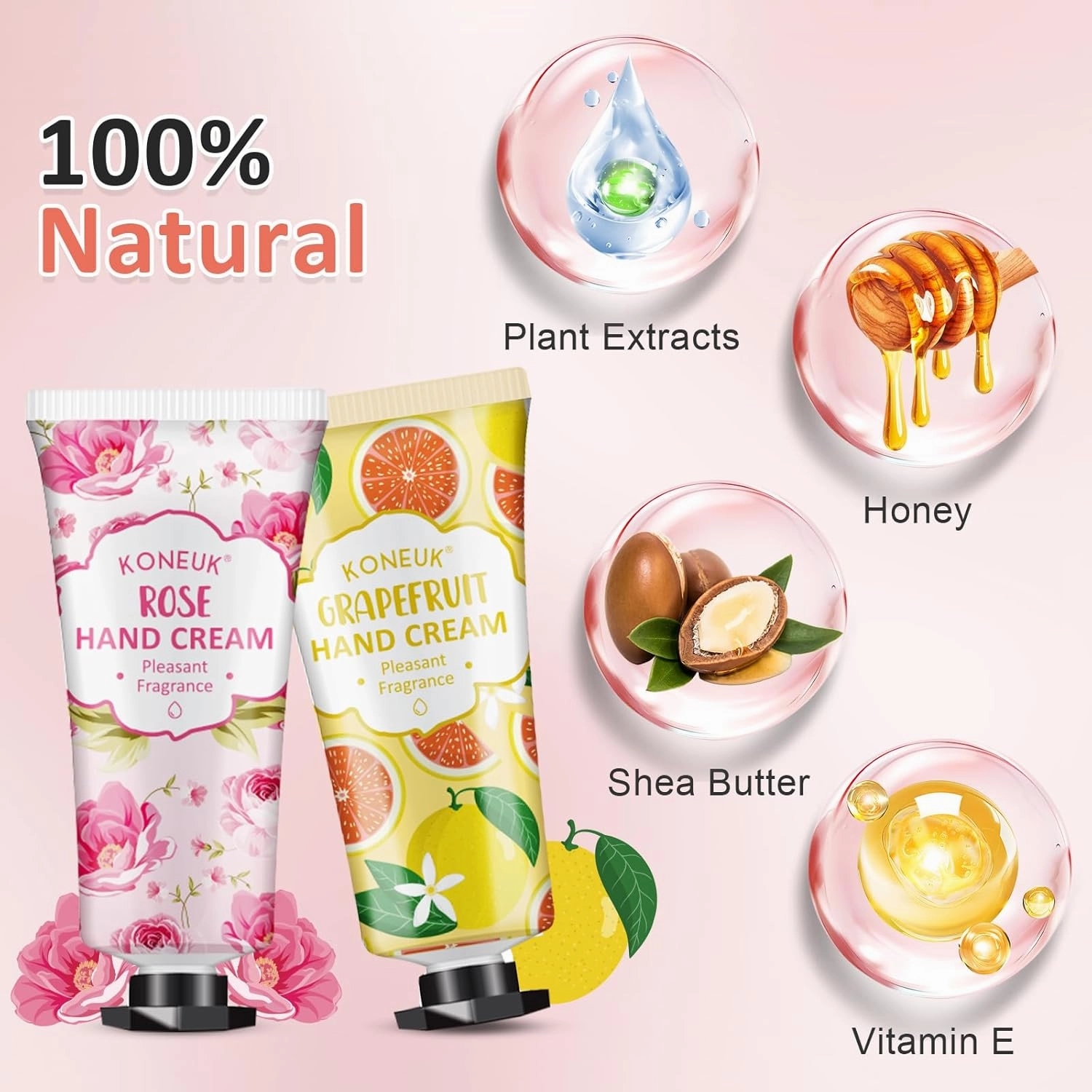 80 Pack Hand Cream Set for Dry Cracked Hands, Bulk Hand Lotion Travel Size for Thank You Gifts, Mini Hand Cream for Adult Party Favors, Birthday Gifts and Bridal Shower Gifts for Guests