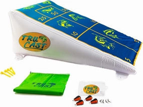 | TruCast Inflatable Outdoor Fishing Game | Practice or Learn to cast in Your Backyard (Game ONLY)