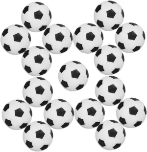 Abs Mini Soccer Ball Set 30pcs Soccer Toys Realistic Sports Balls Perfect for Playroom