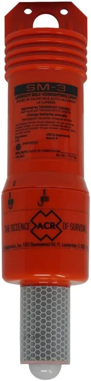 ACR 3947 SM-3 Man Over Board LED Marker Light