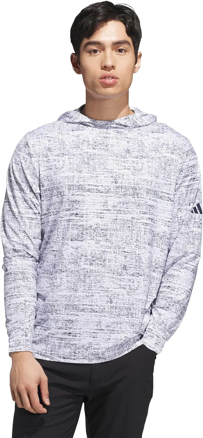 adidas Men's Performance Printed Lightweight Hoodie