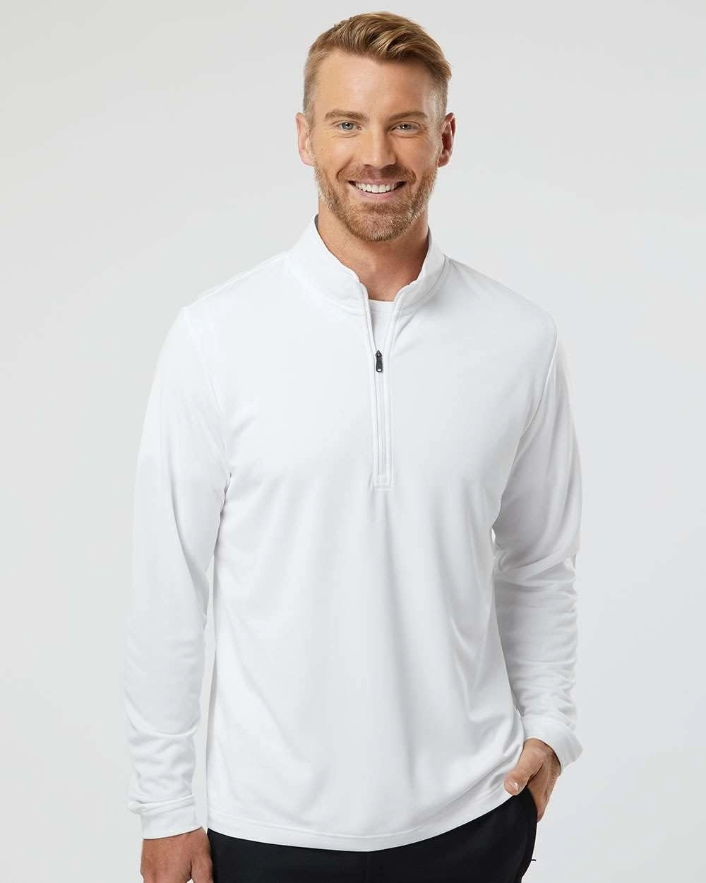 adidas - Lightweight Quarter-Zip Pullover - A401