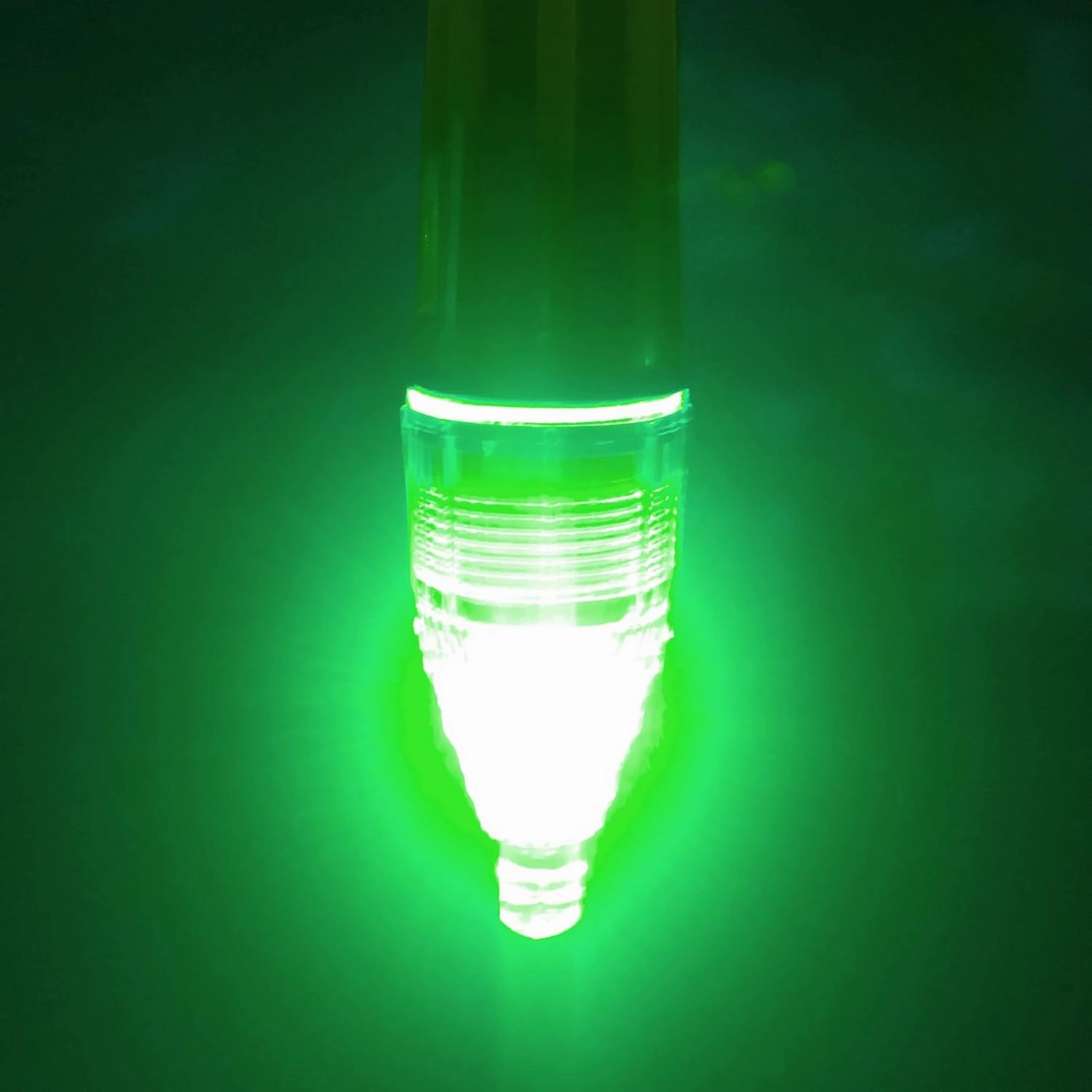 AGOOL Underwater Fishing Light, 4pcs Deep Drop Fishing Light Waterproof Flashing LED Night Fishing Light Attractive Light Green Light Bait Lure Lamp Fishing Bait Lure 5 Colors 6.7 inch 4.7 inch
