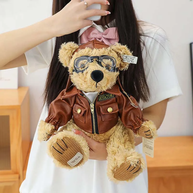 Air Force Fighter Pilot Teddy Bear Plush Toy