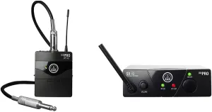 AKG Pro Audio WMS40MINI Wireless Microphone System, Instrumental Set Band US25D, with SR40 Receiver and PT40 Mini Pocket Transmitter