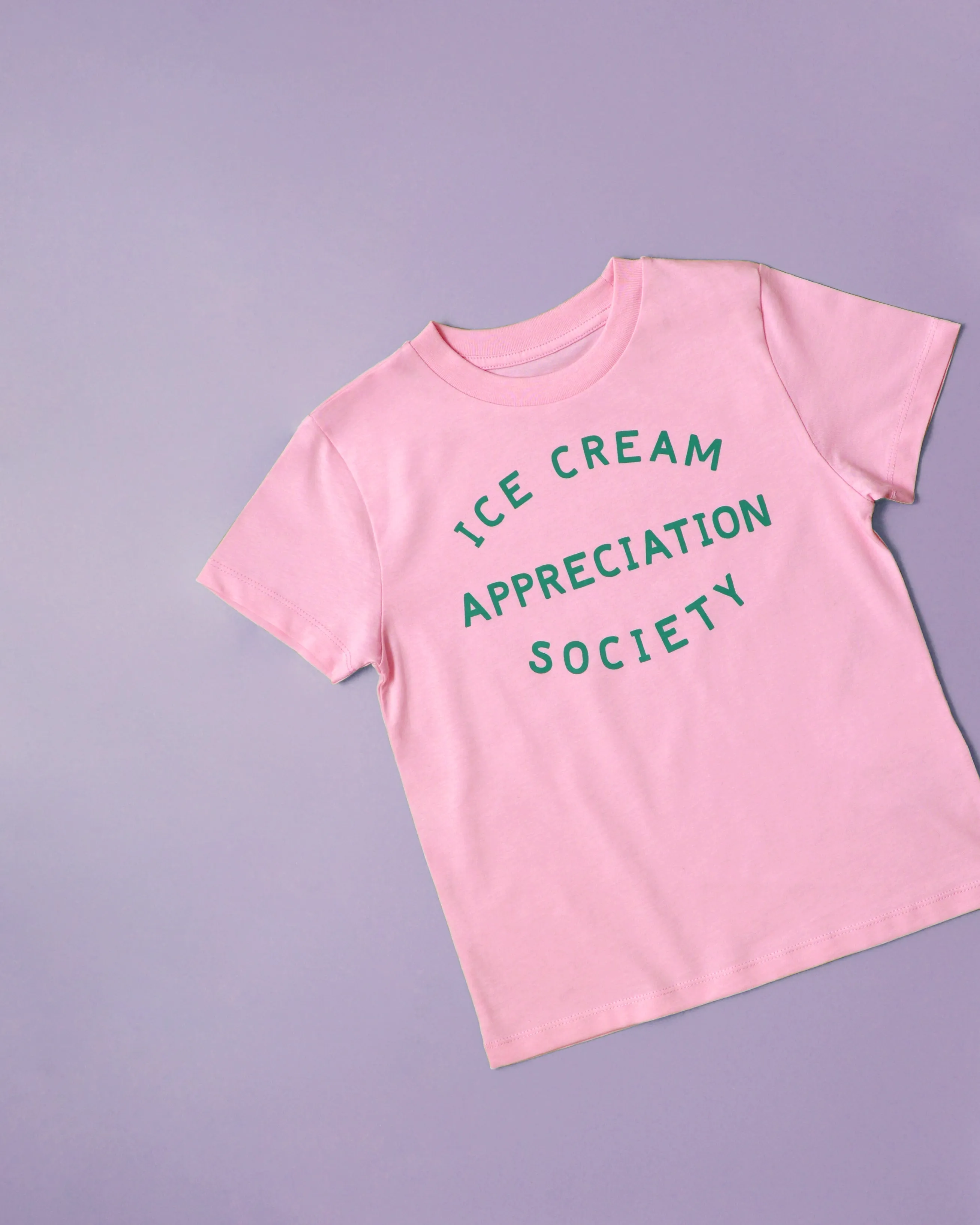 Alphabet Bags | Ice Cream Appreciation Society T-Shirts | Pink