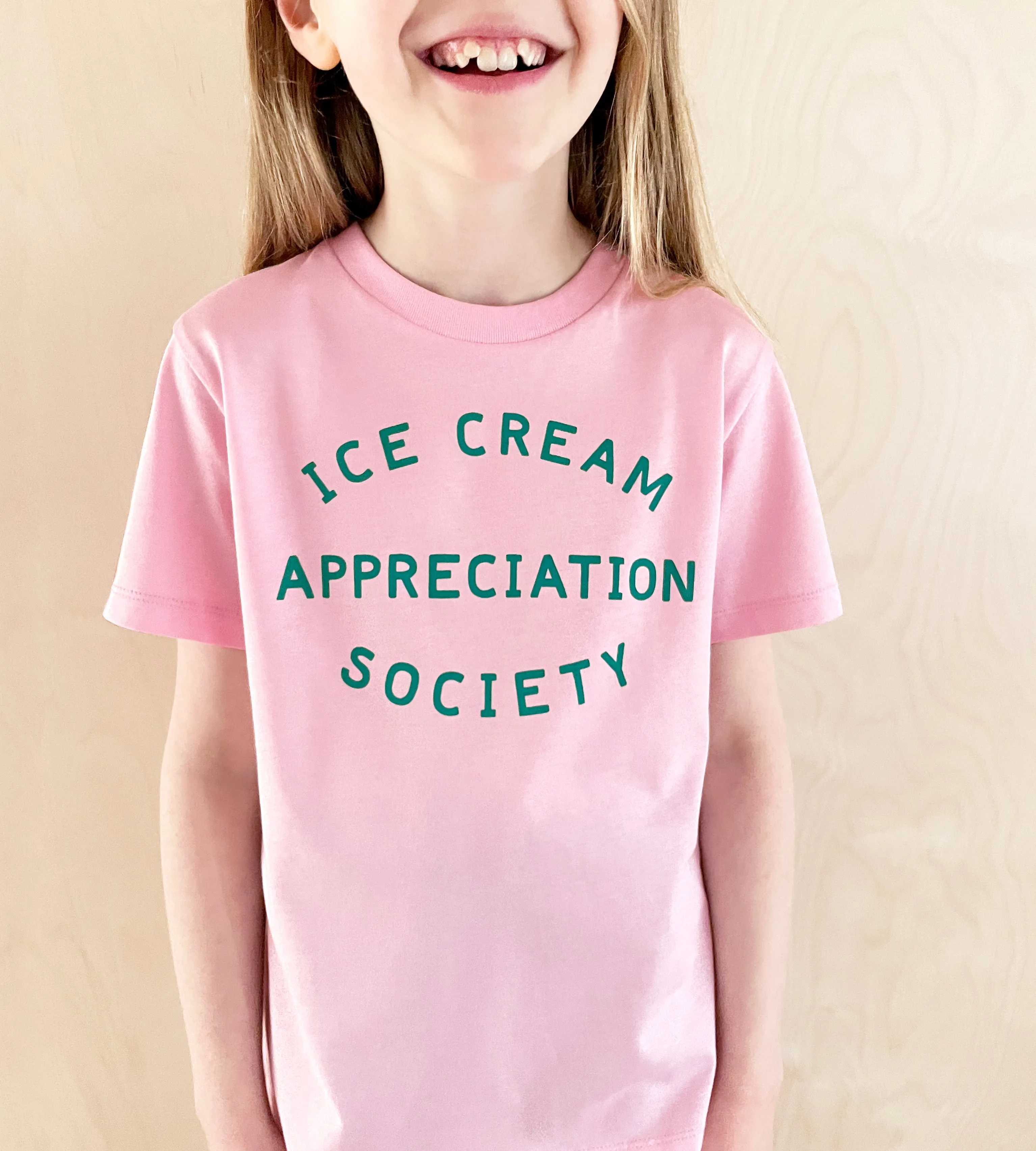 Alphabet Bags | Ice Cream Appreciation Society T-Shirts | Pink
