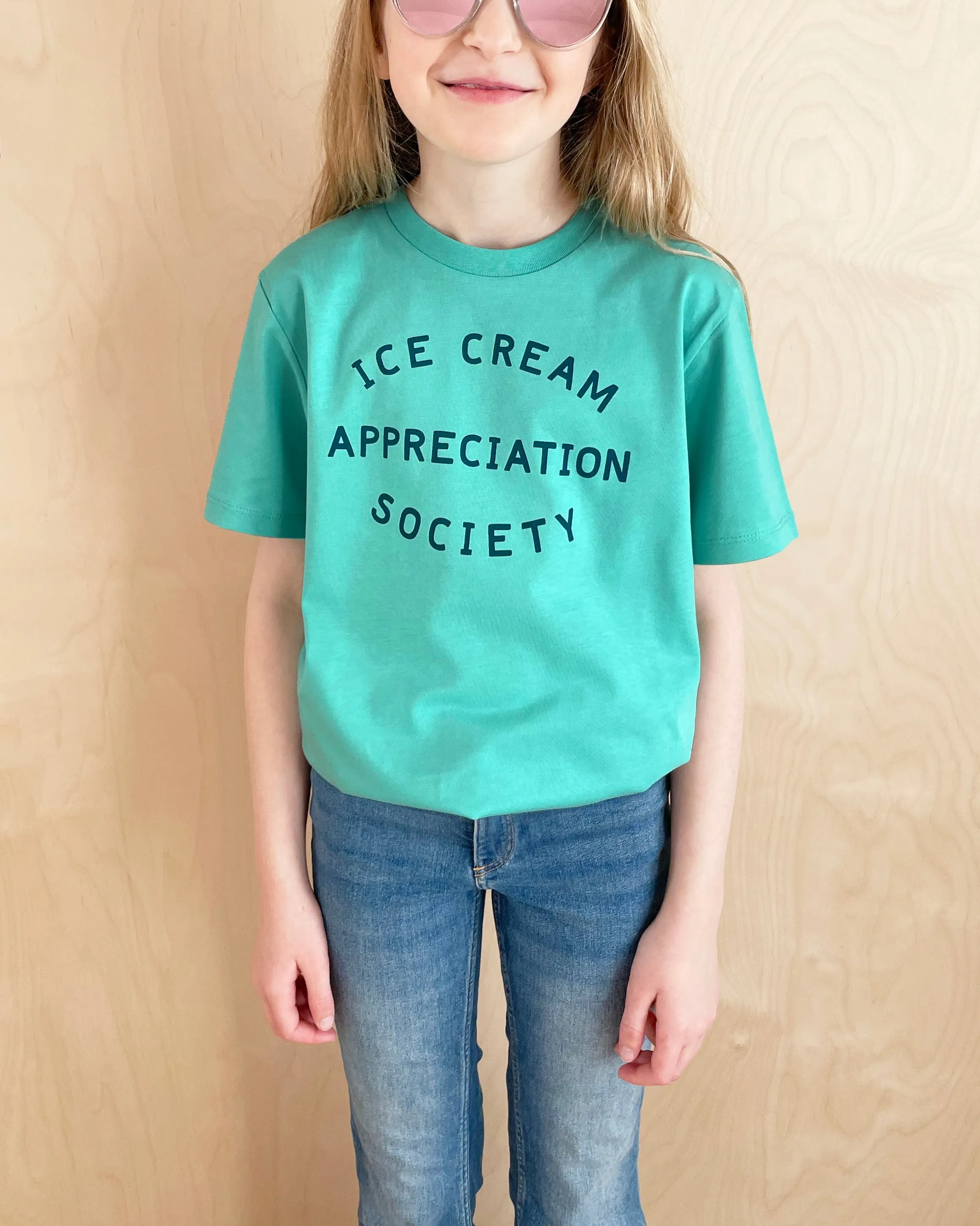 Alphabet Bags | Ice Cream Appreciation Society T-Shirts | Turquoise