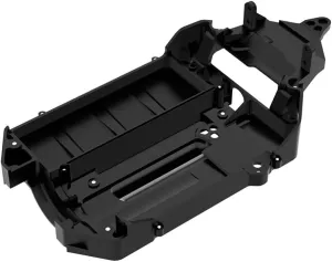 Aluminum 7075 Alloy Chassis Compatible with #10728 and #10728X for Traxxas 1:16 Mini Maxx 4WD 107154-1 / Mini XRT VXL-3S 108076-1 Monster Truck Upgrades - Black