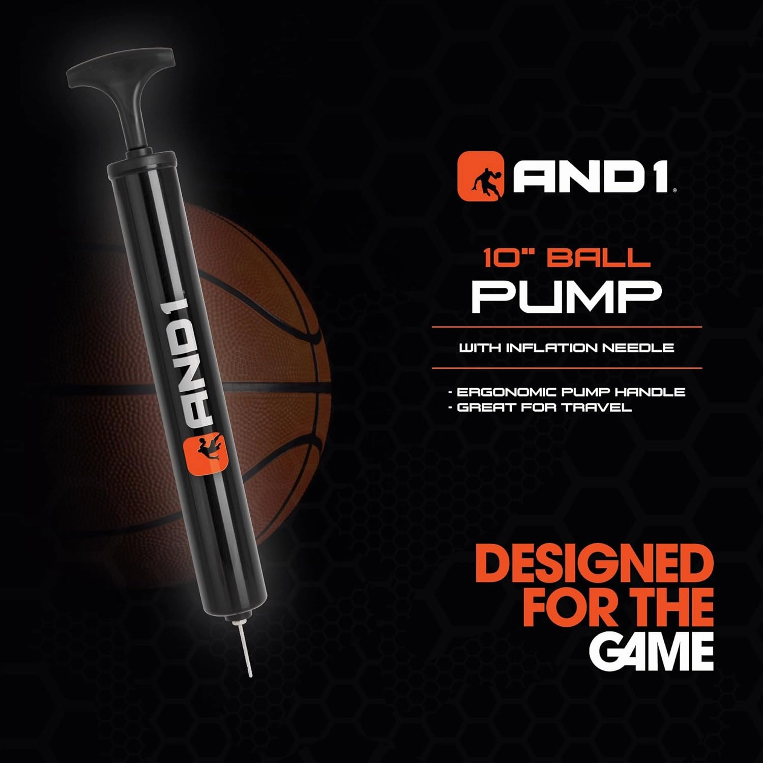 AND1 Mini Basketball 3 Pack Set for Kids (Deflated w/Pump Included): - Size 3 7-Inch Premium Youth Size Basketballs, Easy to Grip