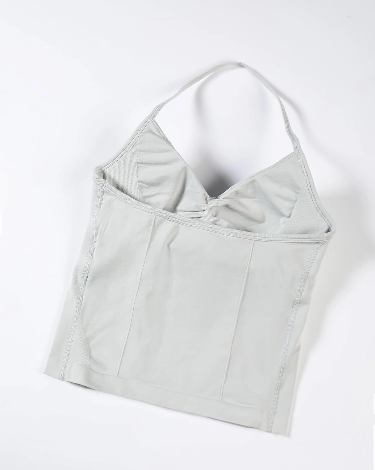 AUROLA Influence Longline Strappy Workout Halter Tops for Women,Removable Cups Padded Bras Impact Gym Yoga Sleeveless Top