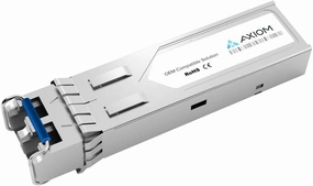 Axiom 1200481E1-AX Adtran - SFP (mini-GBIC) transceiver module ( equivalent to: Adtran 1200481E1 ) - Gigabit Ethernet - 1000Base-LX - TAA