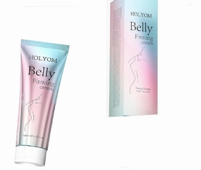 B Flat Belly Firming Cream - Skin Firming Cream for Stomach, Thighs & Butt, Tightening & Moisturizing for Men & Women, 3.42 Fl Oz