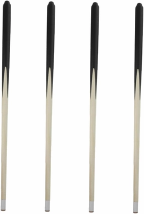 Balacoo 4Pcs Mini Pool Stick for Short Billiard Rod Durable Design for Young Players Portable and Easy to Store for Boys for Billiards Fun