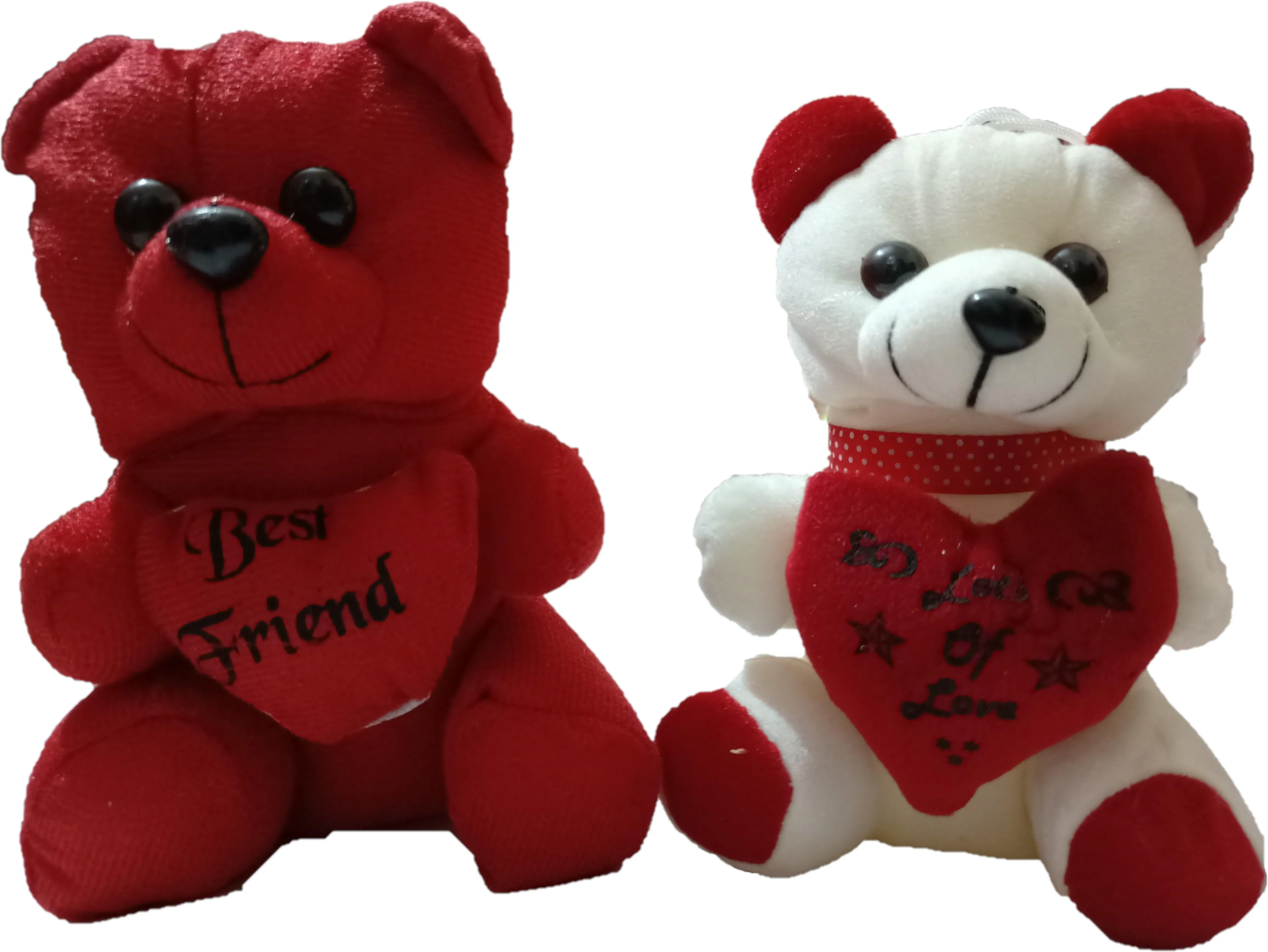 BBQSTYLE Cute Soft Toys Teddy Love Combo