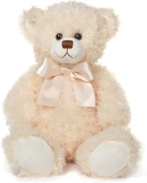 Bearington Brumby, 17 Inch White Teddy Bear Stuffed Animal, Snuggle Bear, Makes a Great Gift for Birthday, Anniversary, Holiday, or Graduation