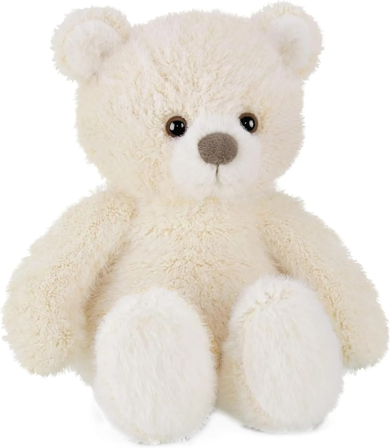Bearington Tucker Off White Plush Teddy Bear Stuffed Animal, 11 Inch