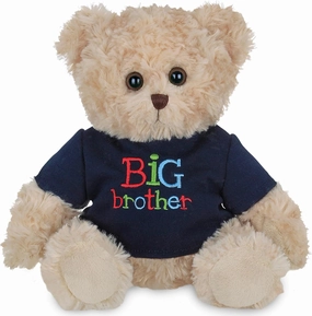 Bearington Big Buddy Teddy Bear, 12 Inch Big Brother Stuffed Animal
