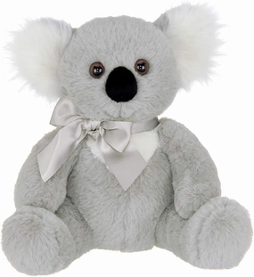 Bearington Kasey Plush Koala Stuffed Animal Gray Plush Toy Stuffed Animal Koala, 12" Tall