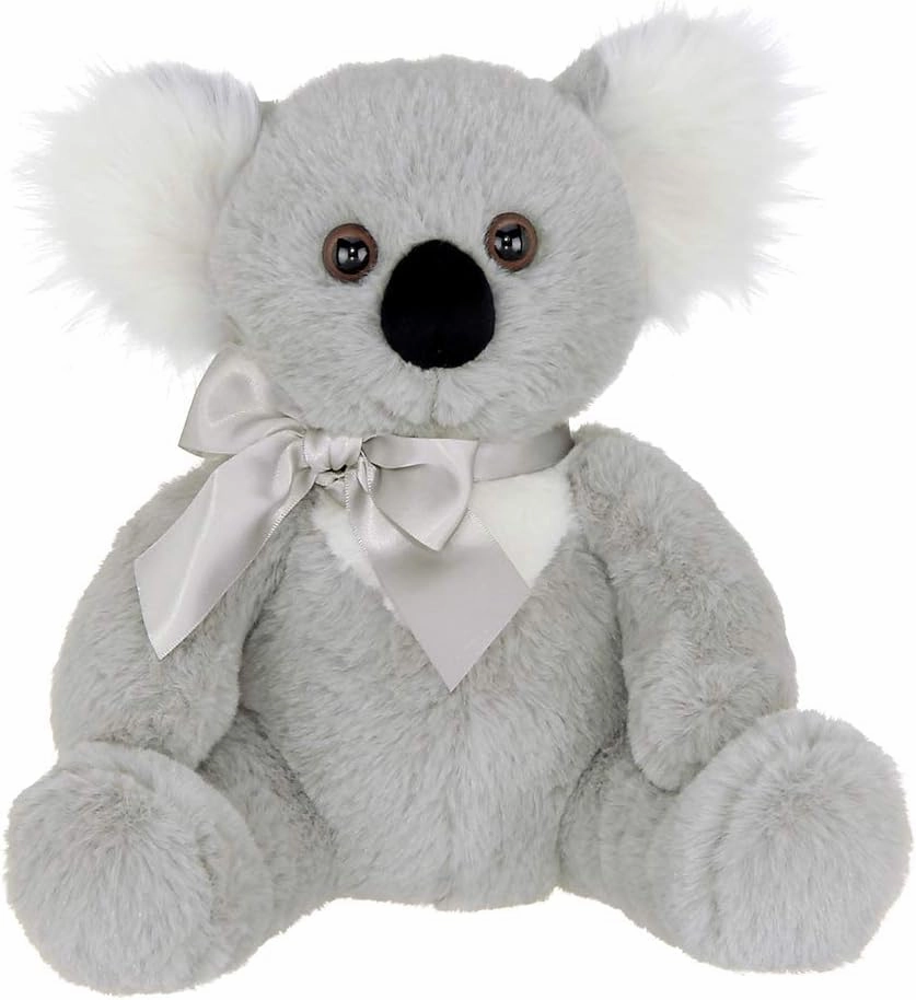 Bearington Kasey Plush Koala Stuffed Animal Gray Plush Toy Stuffed Animal Koala, 12" Tall