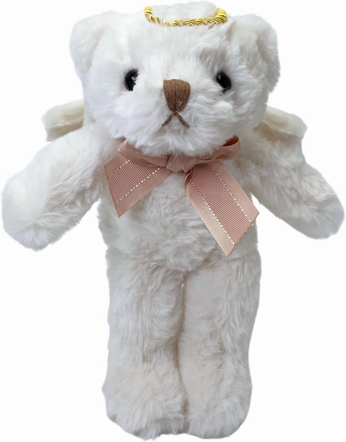 Bereavement Sympathy Gifts for Kids - Angel Bear Plush with Wings - 9.8 Inch White Memory Bear for Grieving Children, Guardian Angel Stuffed Animal, Comforting Plush Toy for Sorrow, and Healing