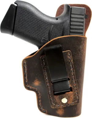 Beretta APX- Soft Sided Leather Inside The Waistband (IWB) Concealed Carry Holster