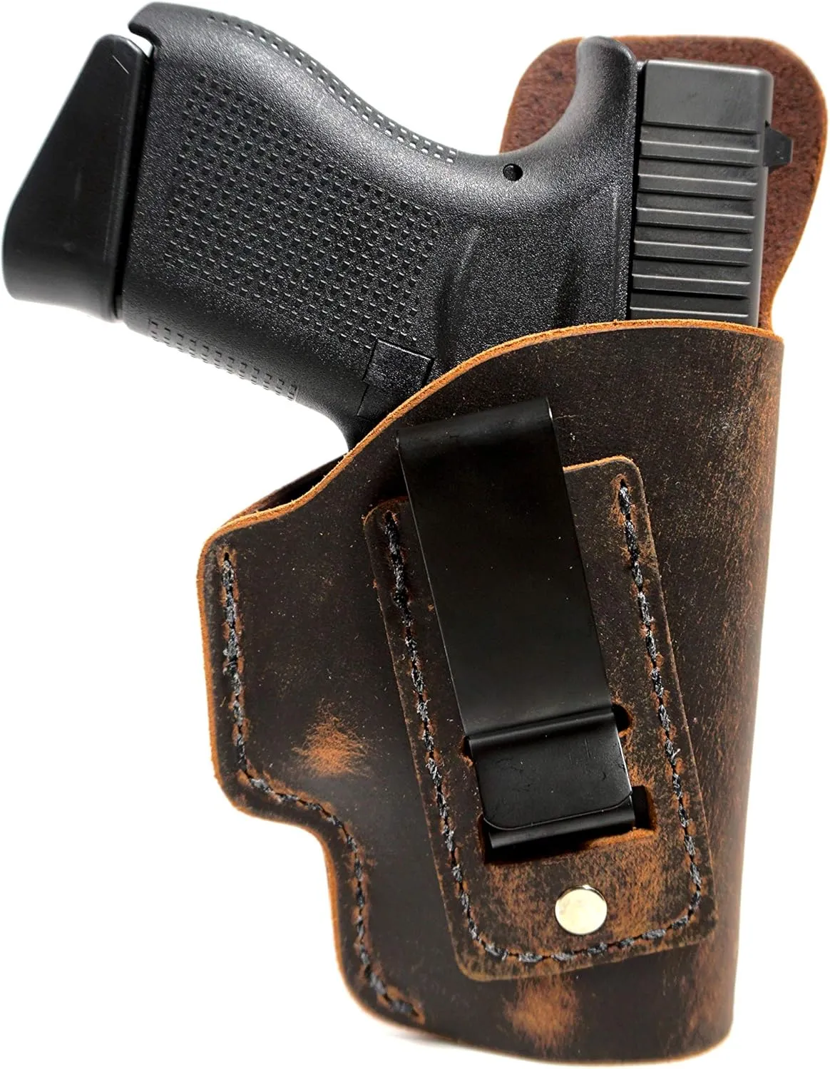 Beretta APX- Soft Sided Leather Inside The Waistband (IWB) Concealed Carry Holster