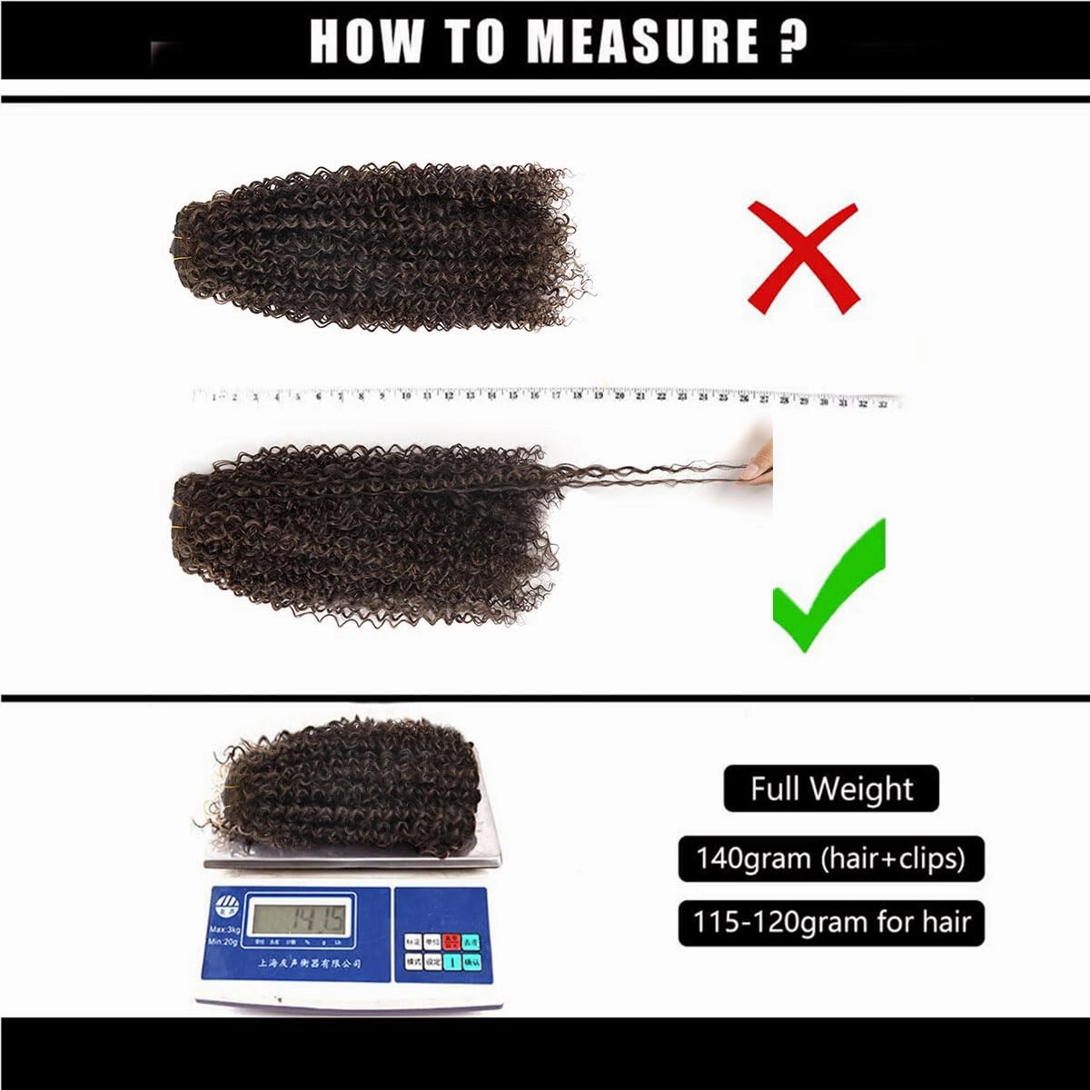 BHF 26 inch Kinky Curly Clip In Hair Extension, Double Weft Full Head Japanese Heat Resistance Fiber 140g Synthetic Hair Extensions For Women 7pieces (#P8/24)