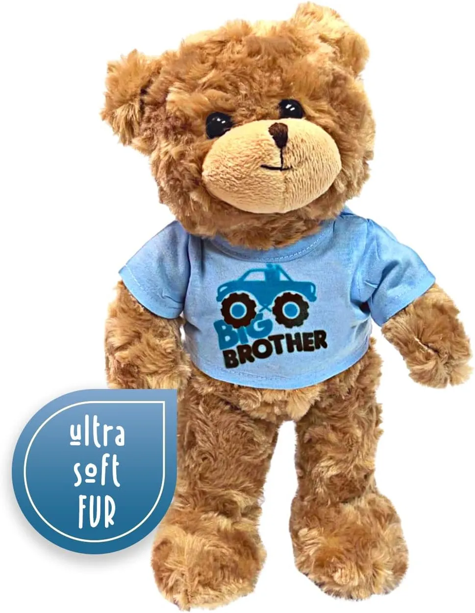 Big Brother Teddy Bear Stuffed Animal, Big Brother Gifts for Toddler Boy Plush Toys, 12 Inches