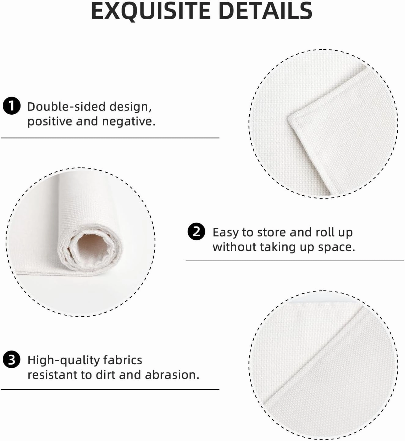Blue Gold Marble Texture Placemats Set of 6 Table Mats Tableware Place Mats for Home Kitchen Party Dining Decor, Non-Slip Heat-Resistant Washable