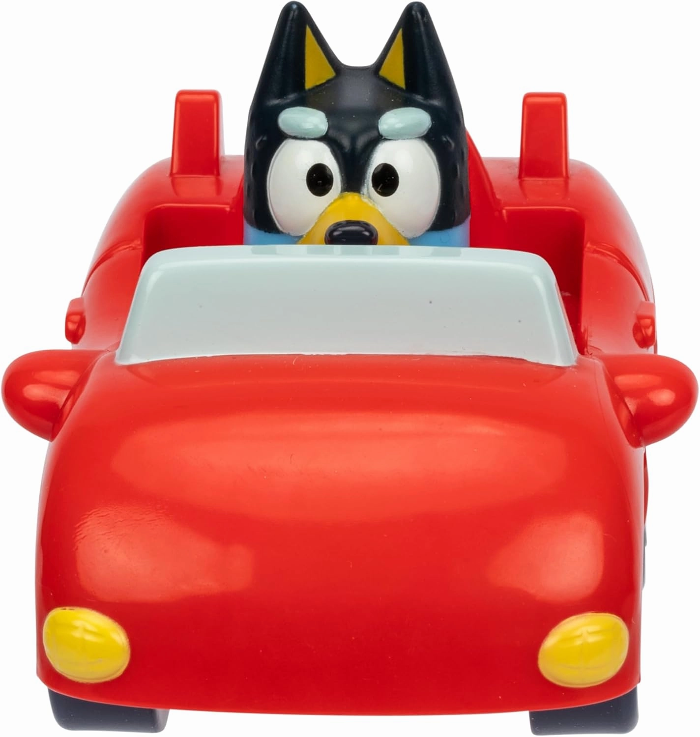 Bluey Vehicle Set – 4-Pack Includes Garbage Truck, Convertible, Family Car & Firetruck, Official Toys for Kids Ages 3 