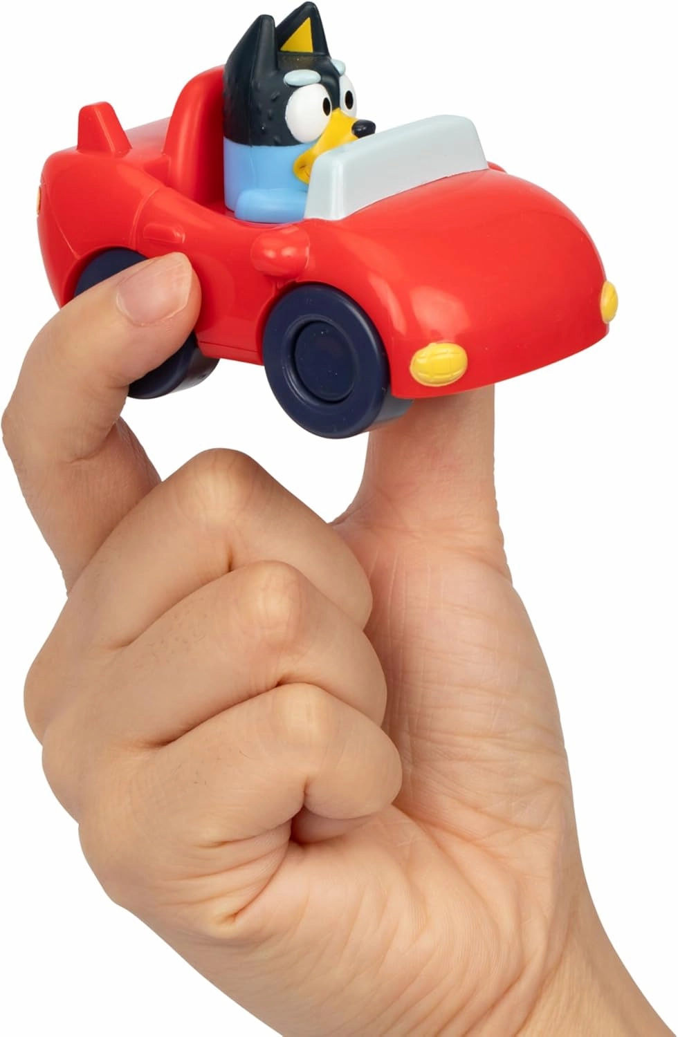Bluey Vehicle Set – 4-Pack Includes Garbage Truck, Convertible, Family Car & Firetruck, Official Toys for Kids Ages 3 